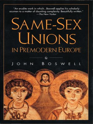 cover image of Same-Sex Unions in Premodern Europe